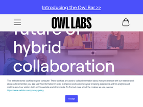 'owllabs.com' screenshot