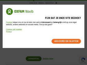 'oxfamnovib.nl' screenshot