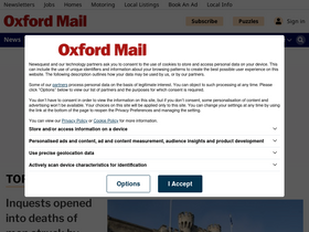 'oxfordmail.co.uk' screenshot