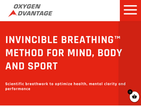 'oxygenadvantage.com' screenshot