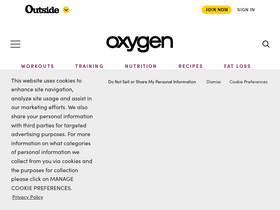 'oxygenmag.com' screenshot