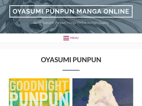 'oyasumi-punpun-manga.com' screenshot