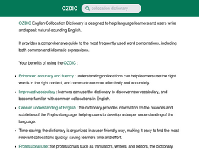 'ozdic.com' screenshot