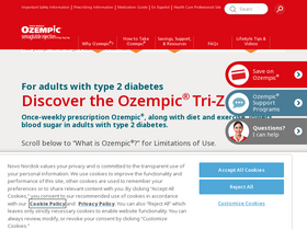 'ozempic.com' screenshot