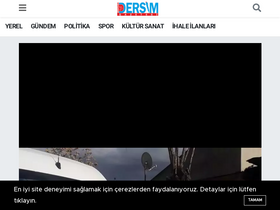 'ozgurdersim.com' screenshot