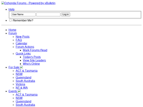 'ozhonda.com' screenshot