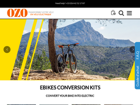 'ozo-electric.com' screenshot