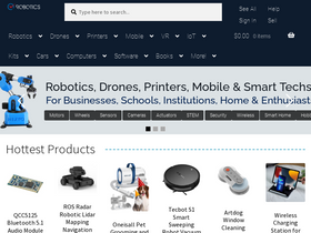 'ozrobotics.com' screenshot