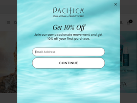 'pacificabeauty.com' screenshot