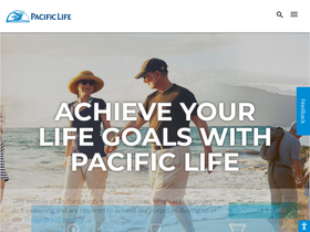 'pacificlife.com' screenshot
