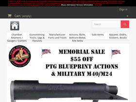 'pacifictoolandgauge.com' screenshot