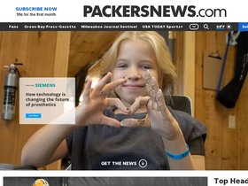'packersnews.com' screenshot