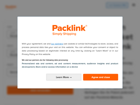 'packlink.de' screenshot