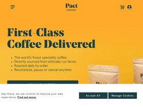 'pactcoffee.com' screenshot