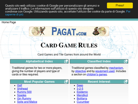 'pagat.com' screenshot