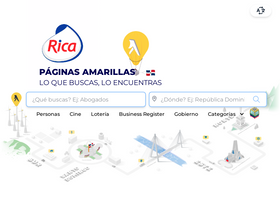 'paginasamarillas.com.do' screenshot