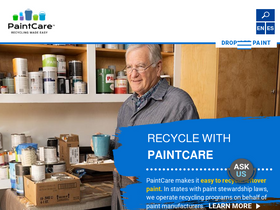 'paintcare.org' screenshot
