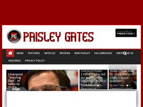 'paisleygates.com' screenshot