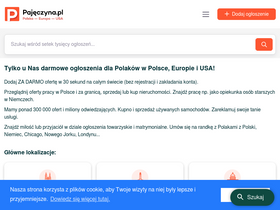 'pajeczyna.pl' screenshot