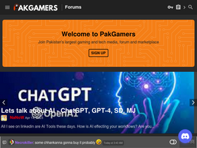 'pakgamers.com' screenshot