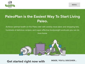 'paleoplan.com' screenshot