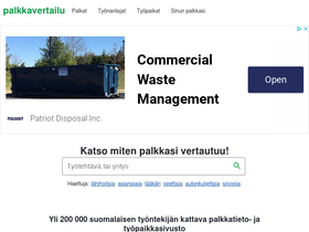 'palkkavertailu.com' screenshot
