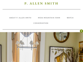 'pallensmith.com' screenshot