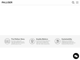 'palliser.com' screenshot