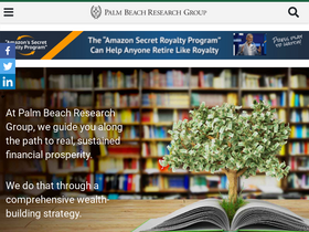 'palmbeachgroup.com' screenshot