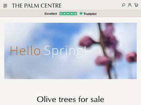 'palmcentre.co.uk' screenshot