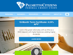 'palmettocitizens.org' screenshot