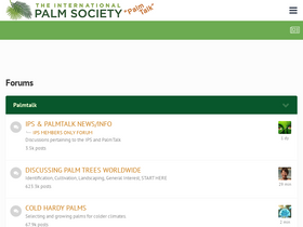 'palmtalk.org' screenshot
