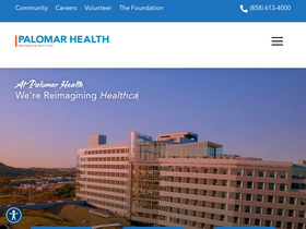 'palomarhealth.org' screenshot
