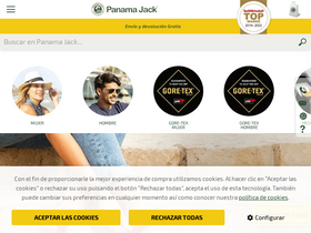 'panamajack.es' screenshot