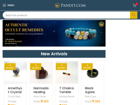 'pandit.com' screenshot