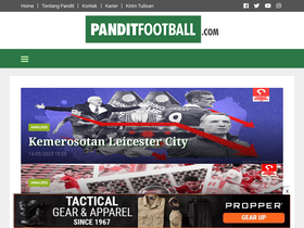 'panditfootball.com' screenshot