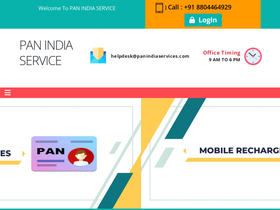 'panindiaservice.com' screenshot