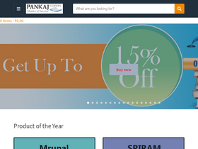 'pankajcopiers.com' screenshot
