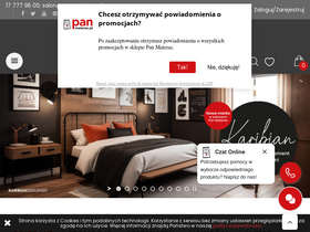 'panmaterac.pl' screenshot