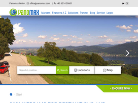 'panomax.com' screenshot