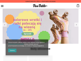 'panpablo.pl' screenshot