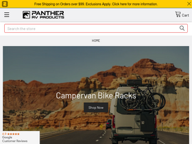 'pantherrvproducts.com' screenshot