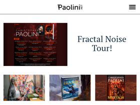 'paolini.net' screenshot