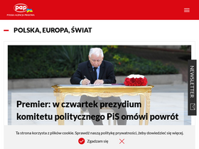 'pap.pl' screenshot