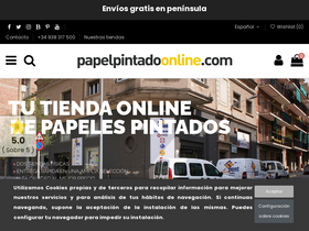 'papelpintadoonline.com' screenshot