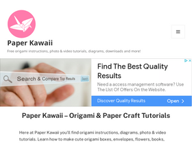 'paperkawaii.com' screenshot