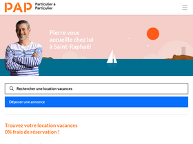 'papvacances.fr' screenshot