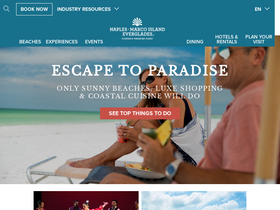 'paradisecoast.com' screenshot