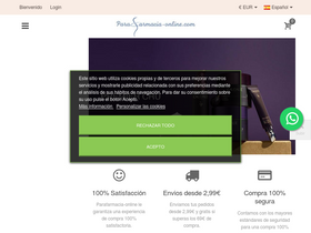 'parafarmacia-online.com' screenshot