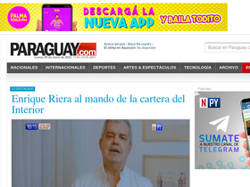 'paraguay.com' screenshot